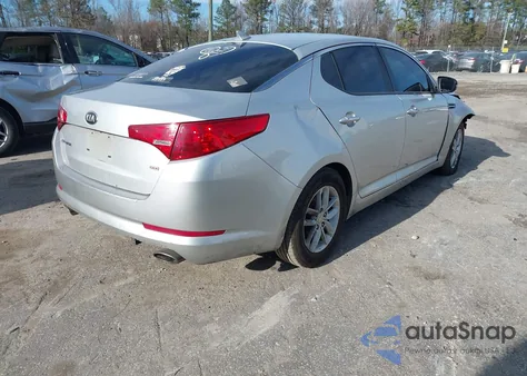 2013 Kia Optima Lx из США, поврежденный, VIN KNAGM4A77D5434248